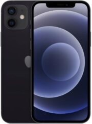 Smartfon w kolorze czarnym z wyświetlaczem OLED, oferujący nowoczesne funkcje i elegancki design.