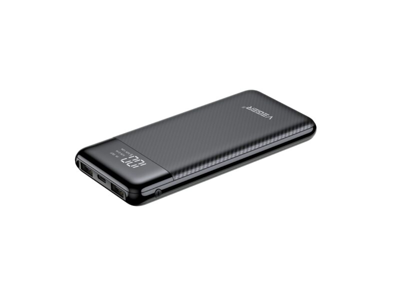 ecdadd89ae674bfac974c8462589ad49 VEGER L11 powerbank 10000 mAh czarny