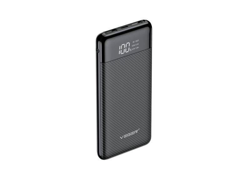 f61f81bc9cc1241972209dbda602d8ff VEGER L11 powerbank 10000 mAh czarny