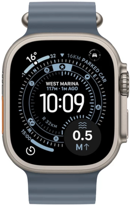 apple watch ultra 3 49mm natural titanium
