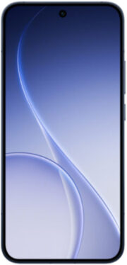 Smartfon Oppo Reno 15 5G w kolorze granatowym, oferujący nowoczesny design i zaawansowane funkcje technologiczne.