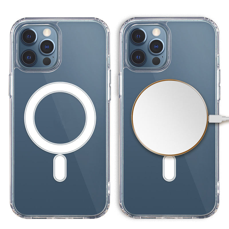 Etui MagSafe do iPhone 12 transparent