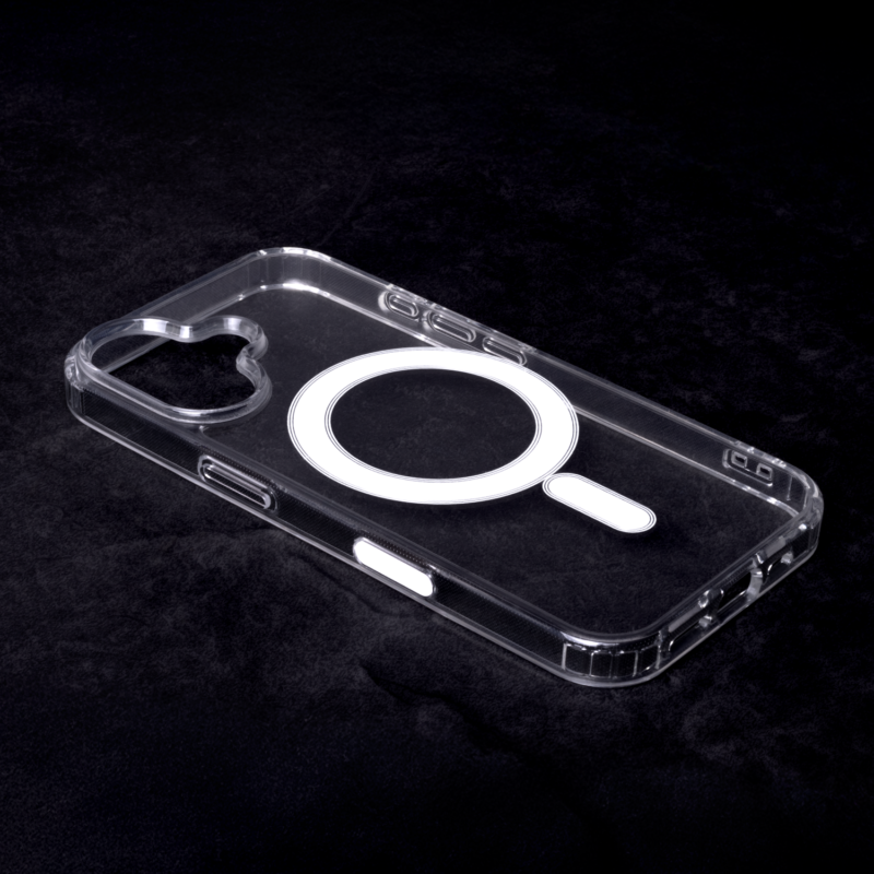 etui16trans2 Etui MagSafe do iPhone 16 PLUS transparent